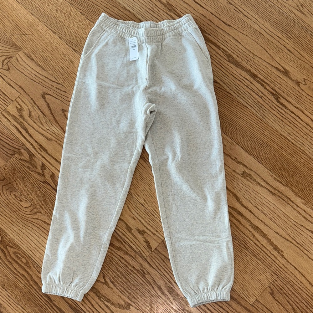 American Eagle Outfitters Light Beige Jogger Pants